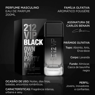 Thumbnail Perfume_212_Vip_Black_Carolina_Herrera_Eau_De_Parfum_Masculino_200ml-4 Thumbnail Perfume_212_Vip_Black_Carolina_Herrera_Eau_De_Parfum_Masculino_200ml-4