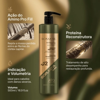 Thumbnail Lowell_Pro_Bioplastia_Clinic_Tratamento_Reconstrutor_500ml_Evas_3