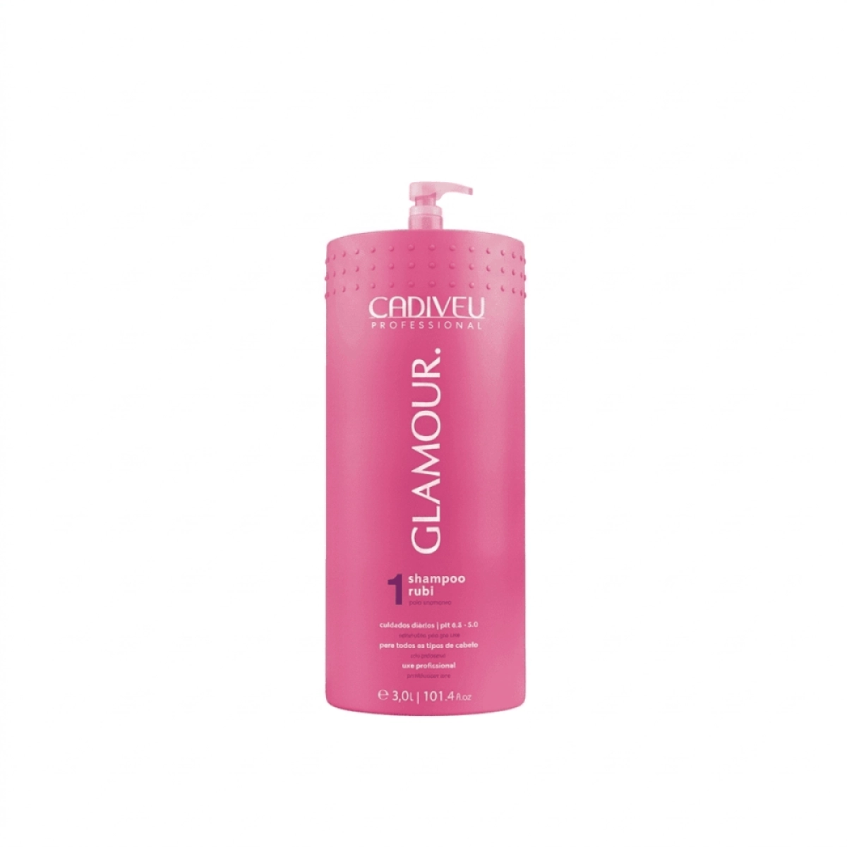 Shampoo Cadiveu Glamour Rubi 3 Litros